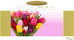 Desktop Screenshot of dottiebflorist.com